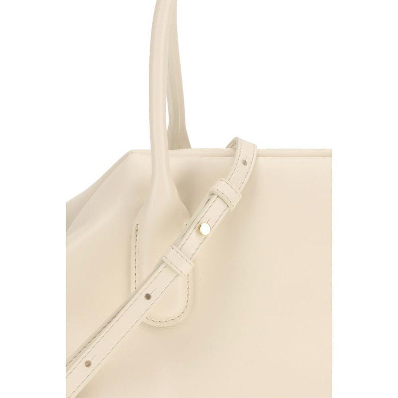 Beige other fibres shoulder bag-null