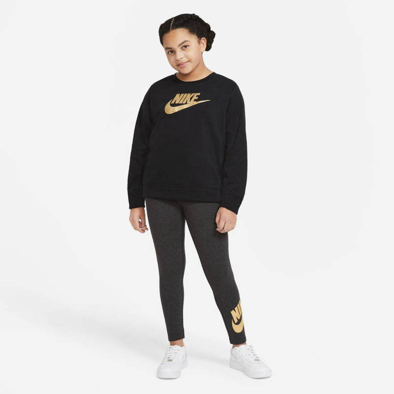 Nike sportswear girls shine freelift crew ( extended size)-null