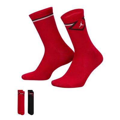 Diamond high crew socks, Gym Red, medium