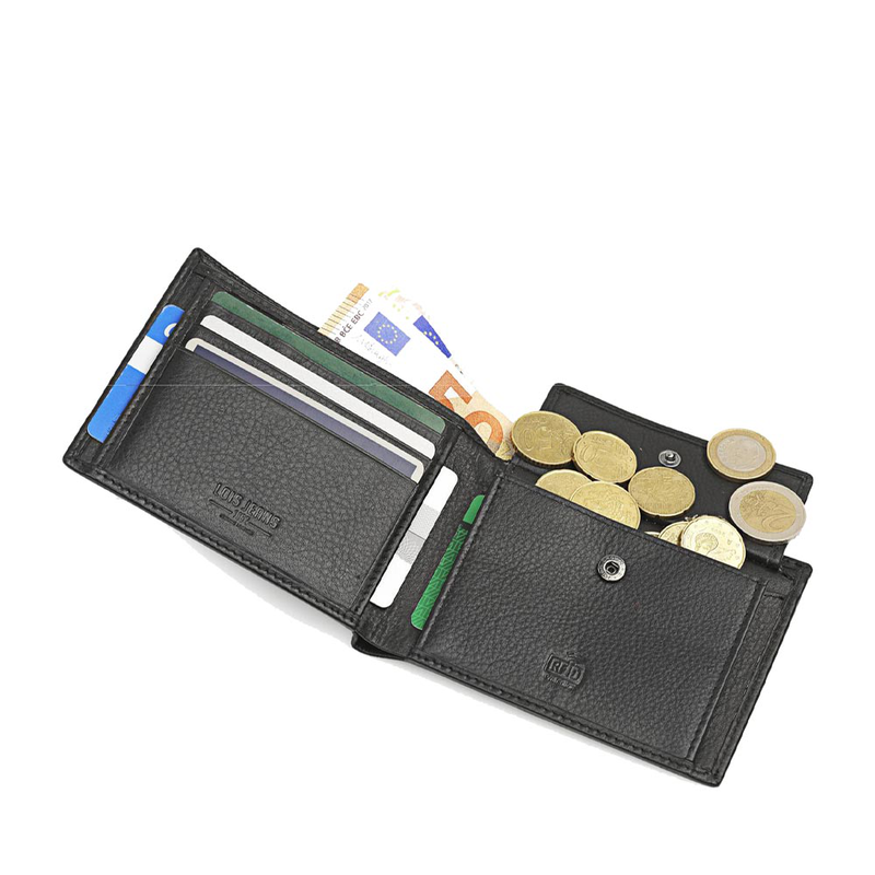Product image: Πορτοφόλι ανδρικό δερμάτινο lois 205208-02 καφέ-null