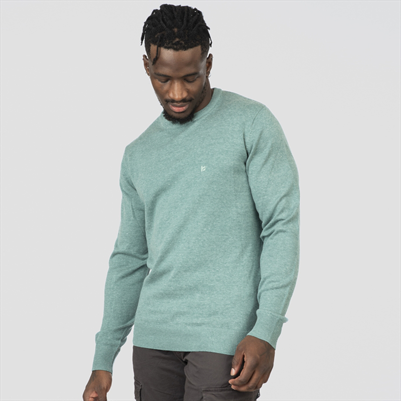 Basic cotton round neck knitwear-null