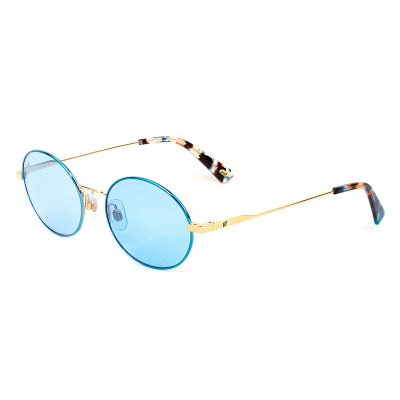 Gold metal sunglasses-null