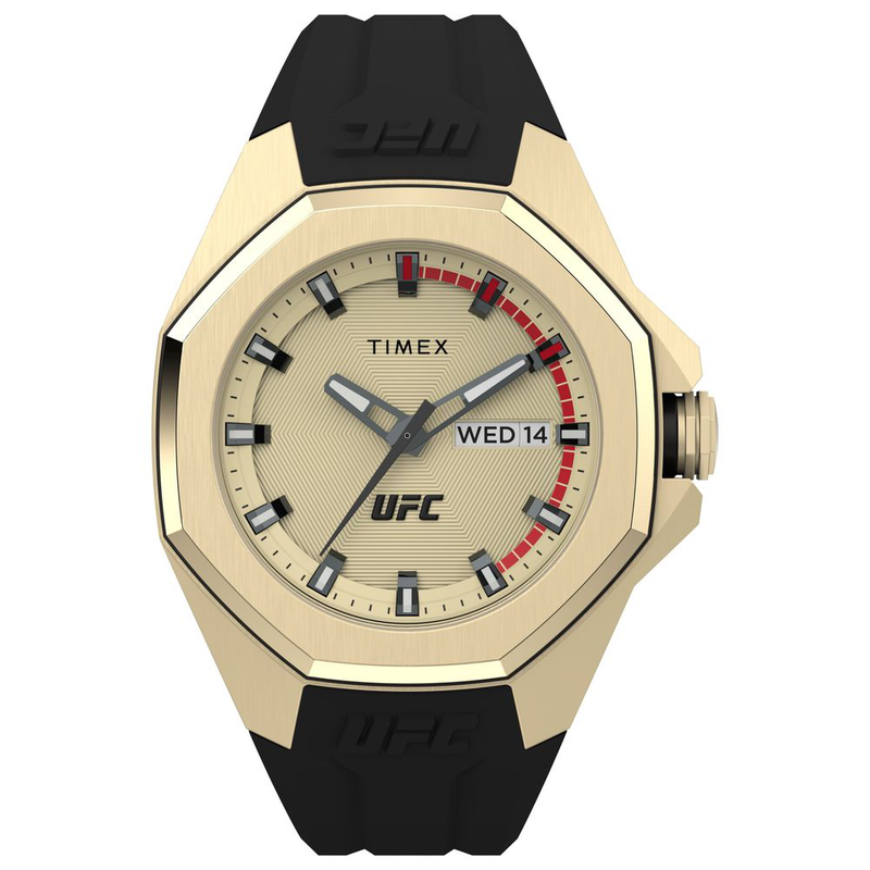 Black synthetic sport watch-null