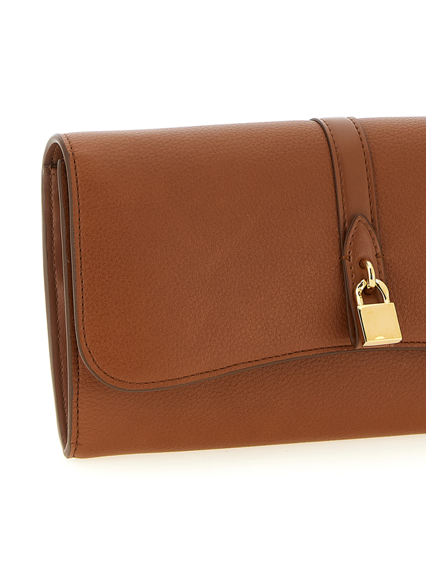 Brown polyamide cardholder-null