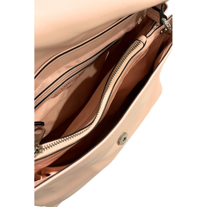 Pink pu women handbag-null