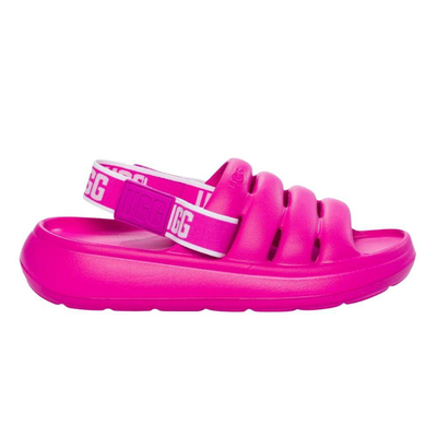 Ugg womens sport yeah sandal, Fuchsia, medium