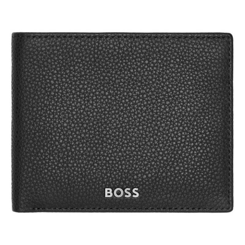 Boss wallet classic grained black-null