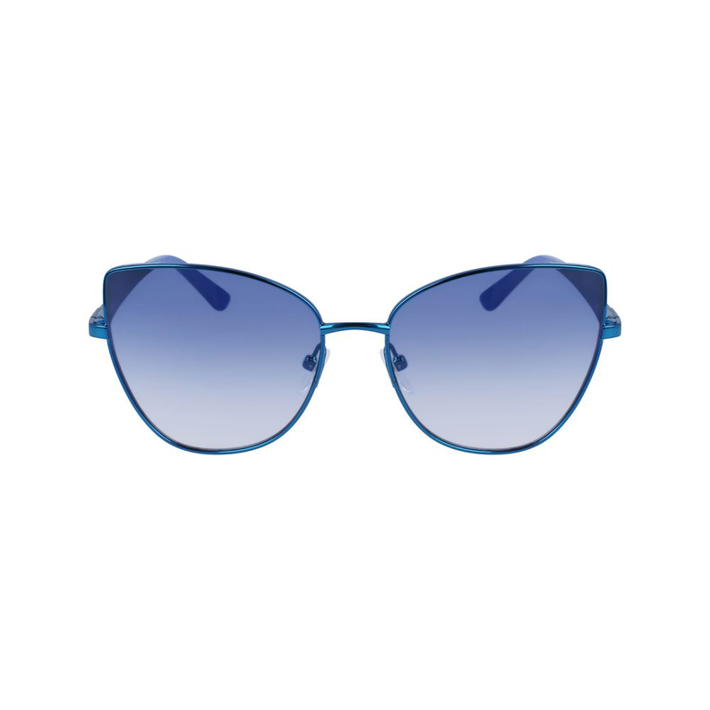 Blue metal sunglasses-null