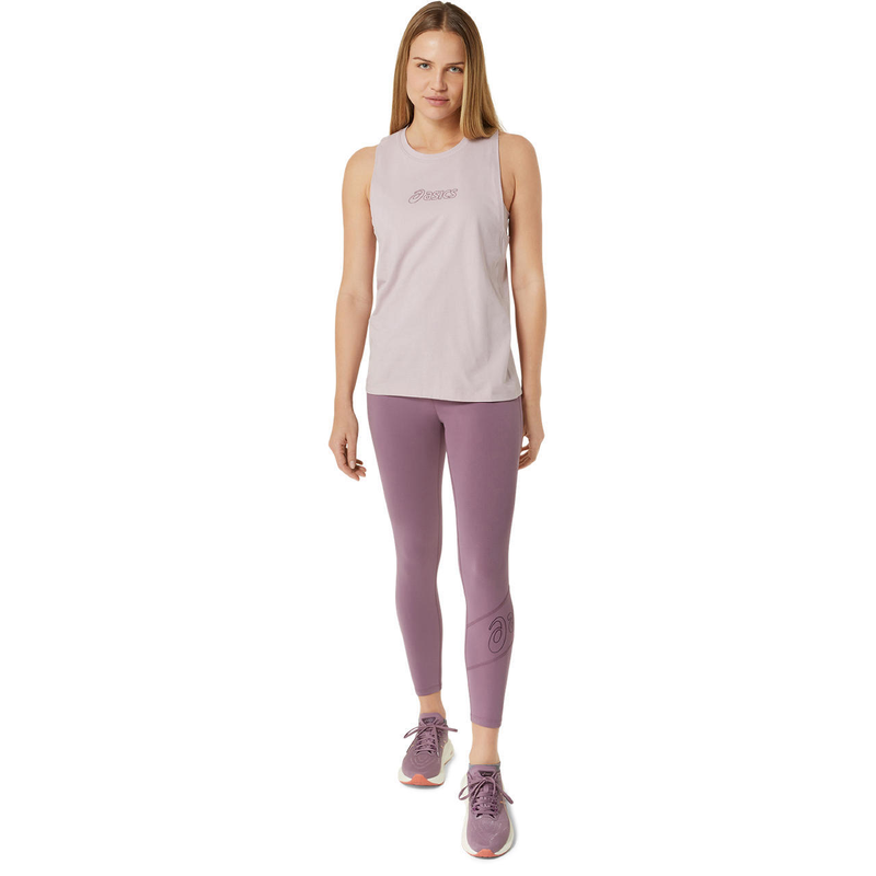 Asics women's asics logo 7/8 tight-null