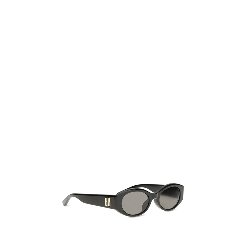 Black acetate sunglasses-null