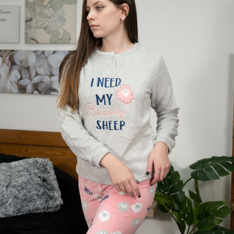 Womens velvet pajamas #j1592-null