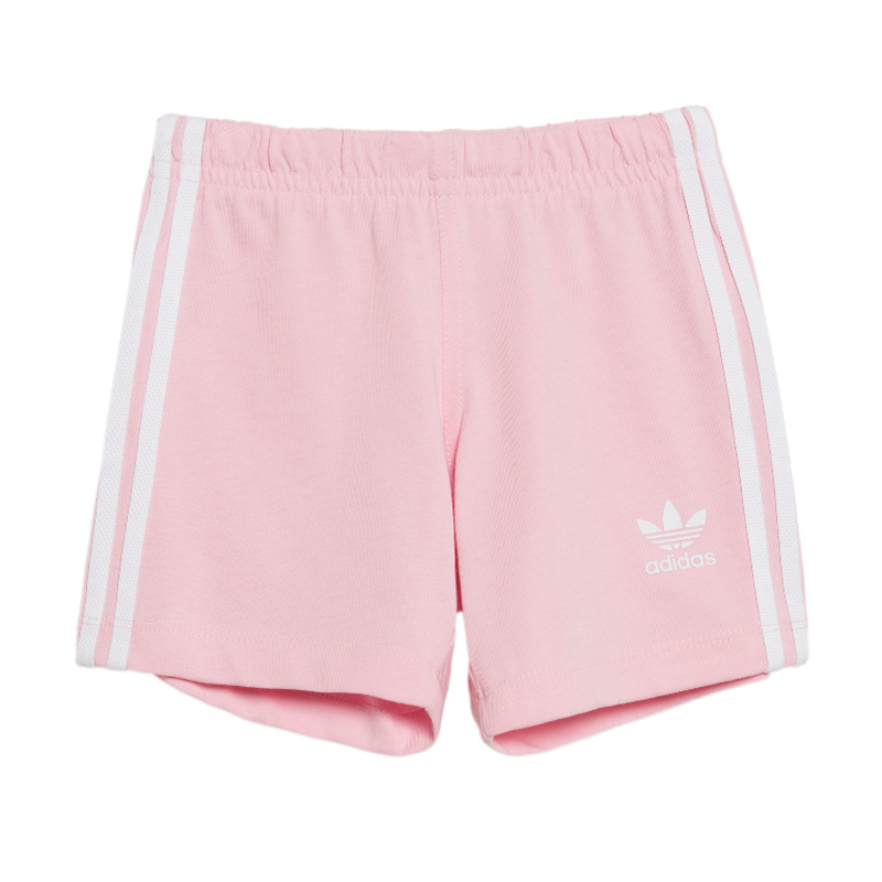 Adidas short tee set       white/trupnk image number null