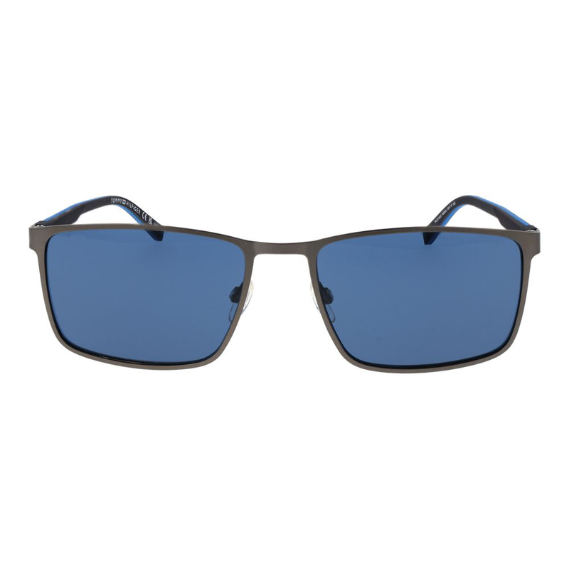 Gray metal sunglasses-null