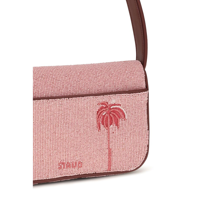 Multicolor glass shoulder bag-null
