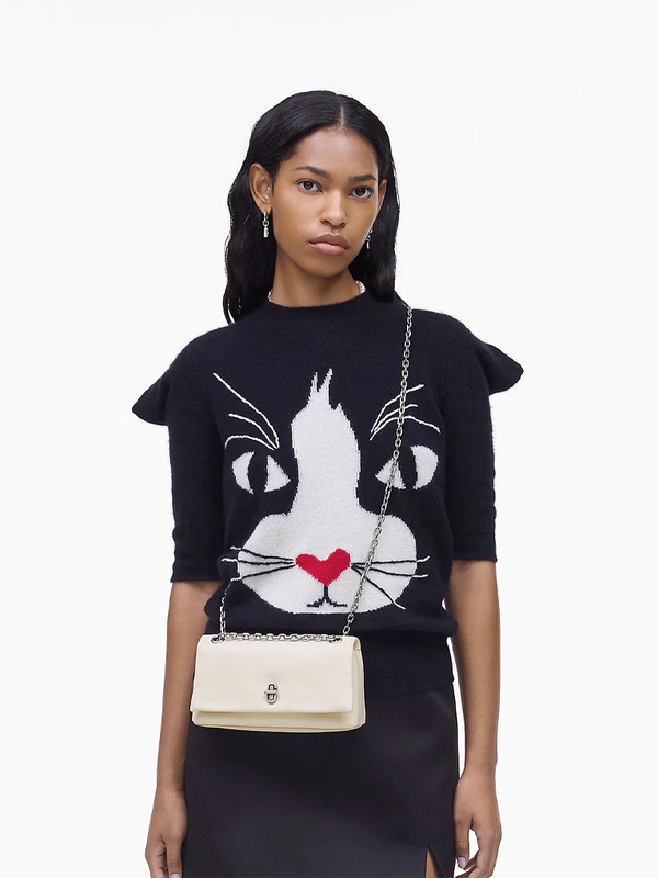 Marc jacobs &ndash; the dual chain mini bag &ndash; cloud white-null