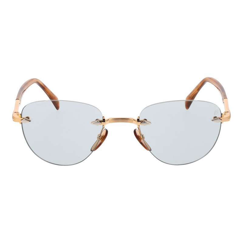 Gold metal sunglasses-null