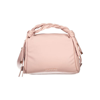 Rosa polyurethane women handbag, Pink, medium