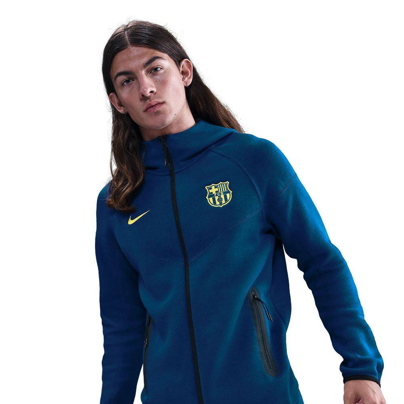 Barcelona tech fleece full-zip hoodie-null