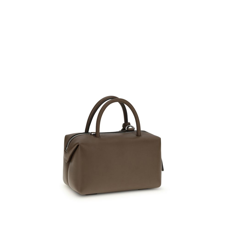 Brown calf leather bos taurus handbag-null