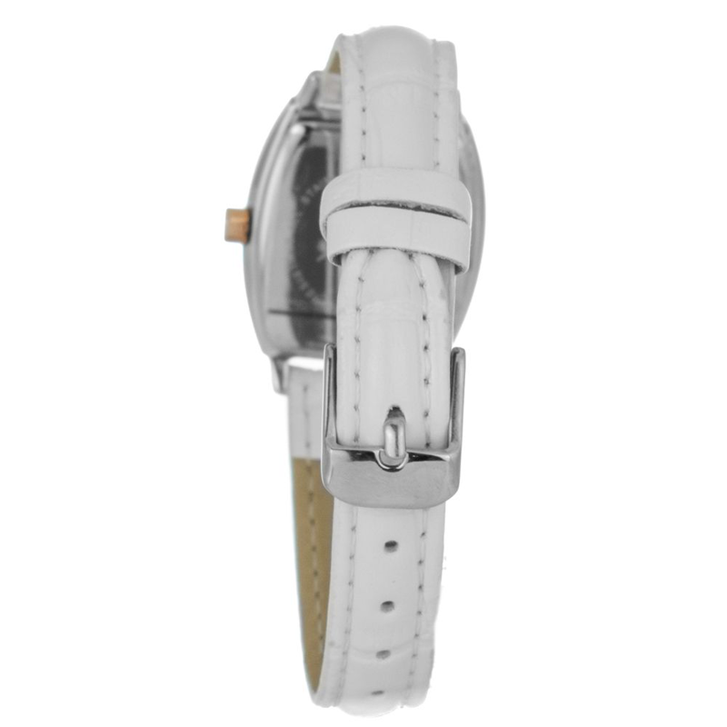 Multicolor leather dress watch-null