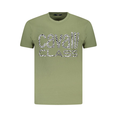 Verde cotton men t-shirt, Green, medium