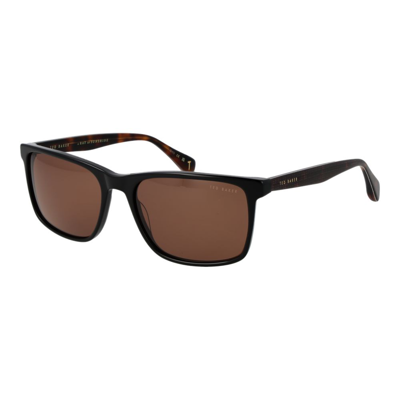 Black acetate sunglasses-null