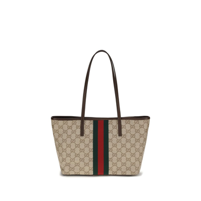 Beige cotton shoulder bag, Beige, medium