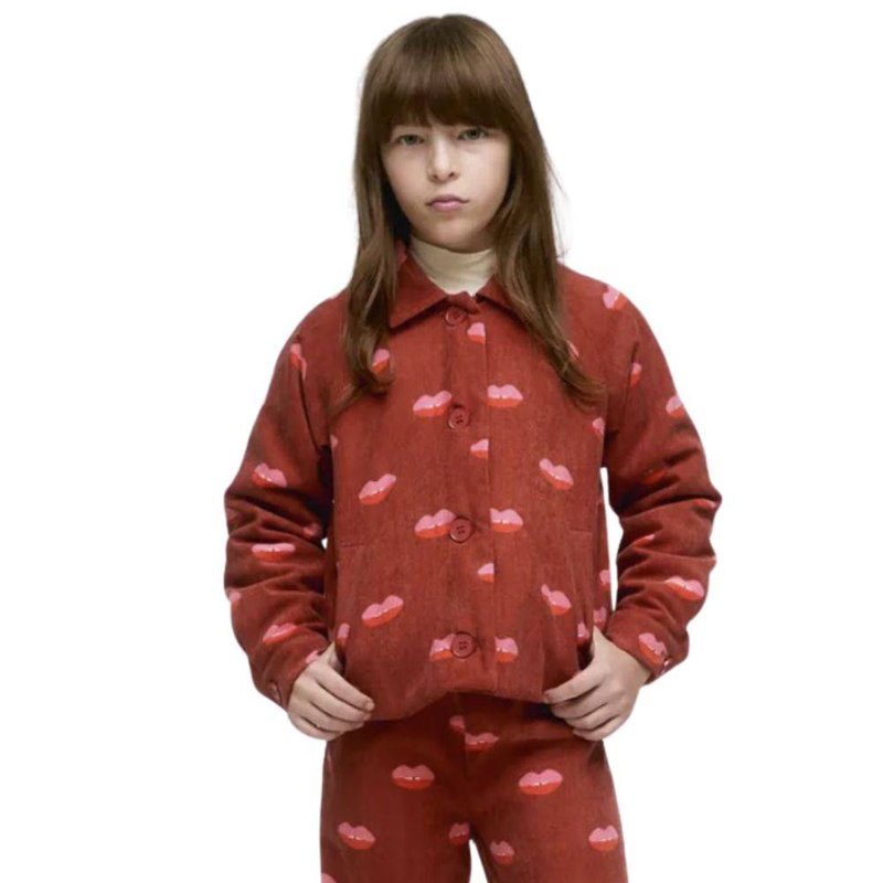 Lips corduroy jacket-null