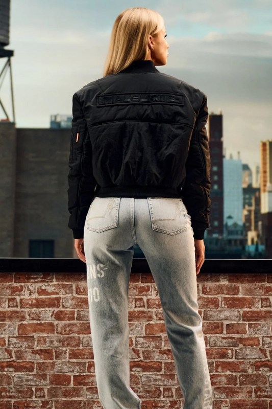 Product image: Cropped bomber jacket-null