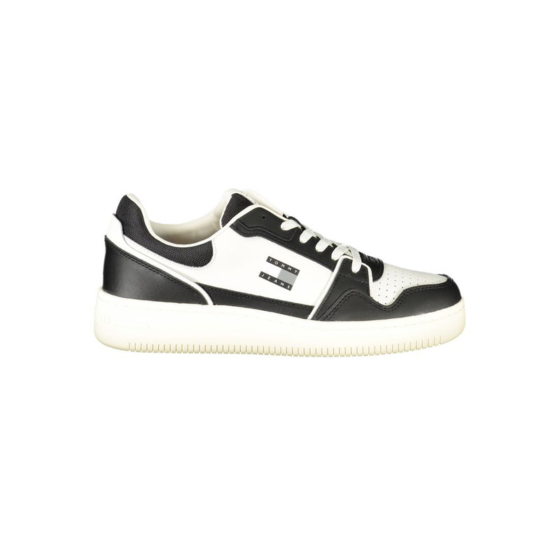 Black polyurethane men sneaker-null