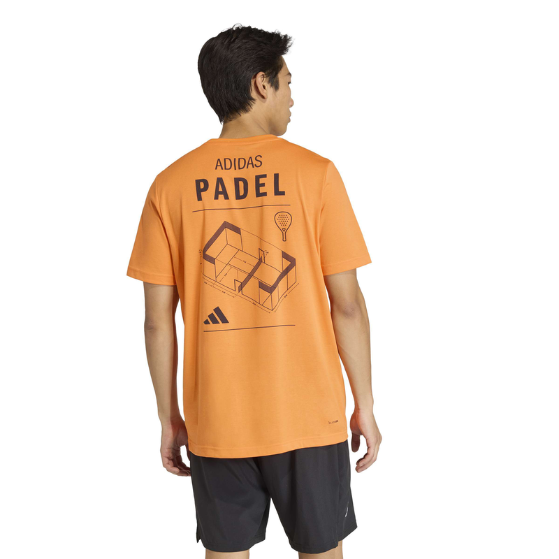 Adidas men's padel category graphic t-shirt-null
