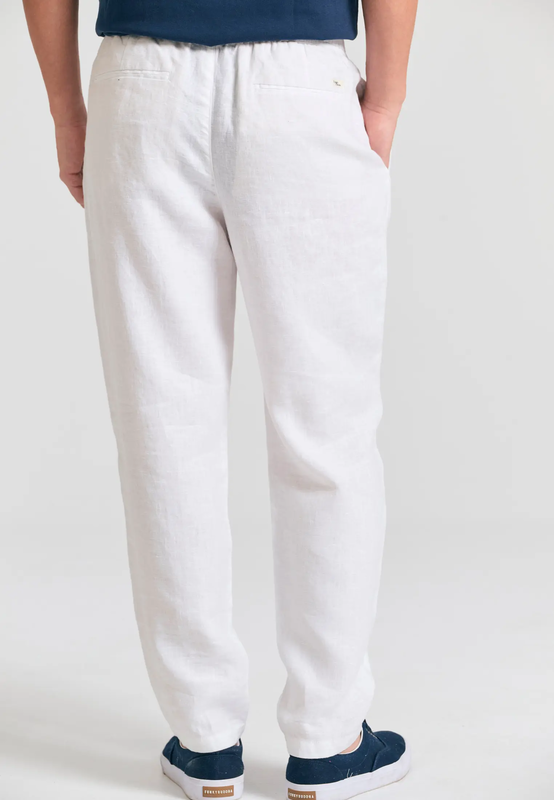 Funkybuddha linen trousers image number null