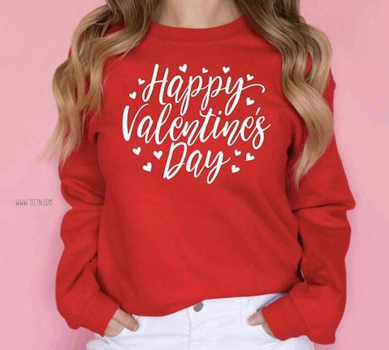 Happy valentines day sweatshirt-null