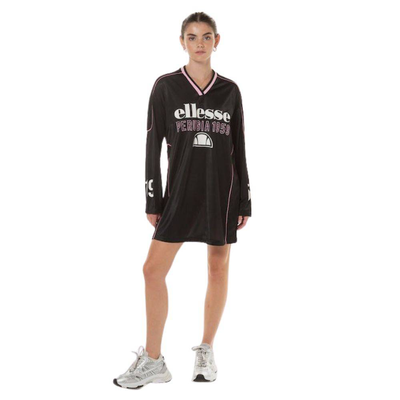 Ellesse mosso dress, Black, medium