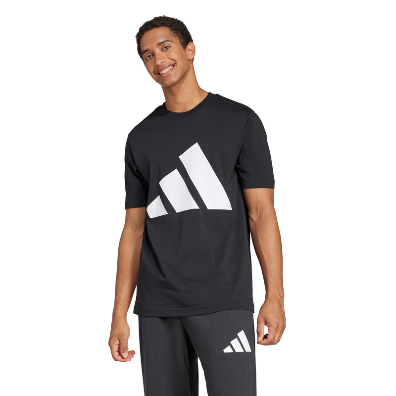 Adidas men's essentials big logo tee-null