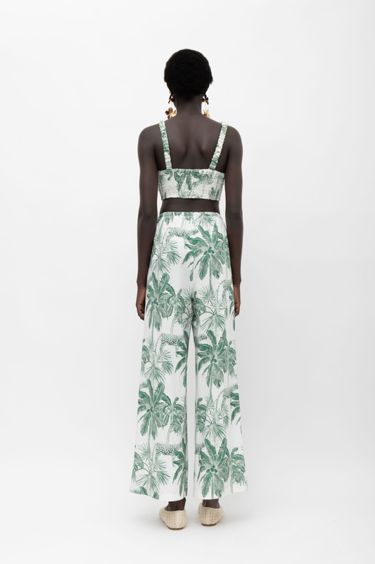 Mallory aloe pants image number null