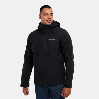 Columbia &alpha;&nu;&delta;&rho;&iota;&kappa;&omicron; &mu;&pi;&omicron;&upsilon;&phi;&alpha;&nu; cascade ridge&trade; III softshell, Black/white, medium