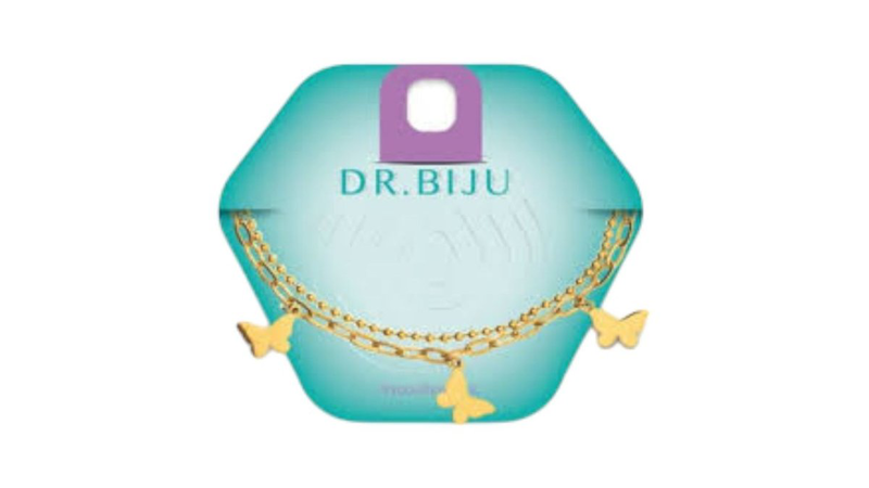 Dr. Biju bracelet butterfly 9mm gold-null