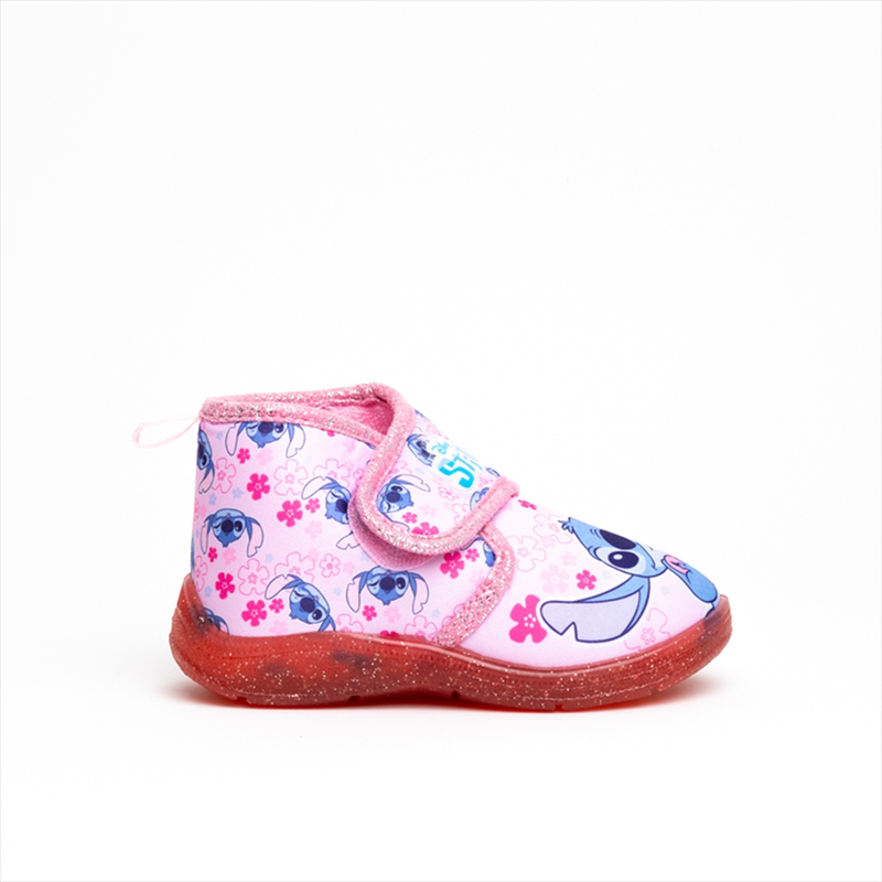 Stitch girls slippers with glittery sole-null