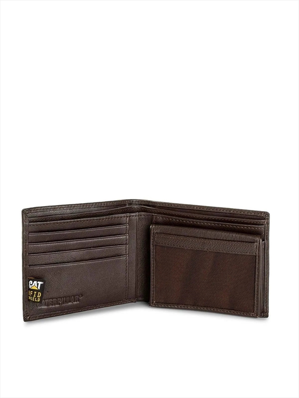 Cat leather bifold wallet 80602-81 brown image number null