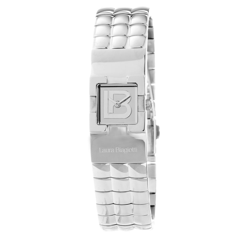 Gray stainless steel dress watch-null