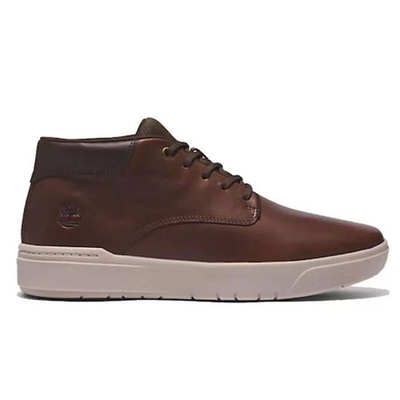 Seneca bay mid lace up sneaker, Chestnut, medium