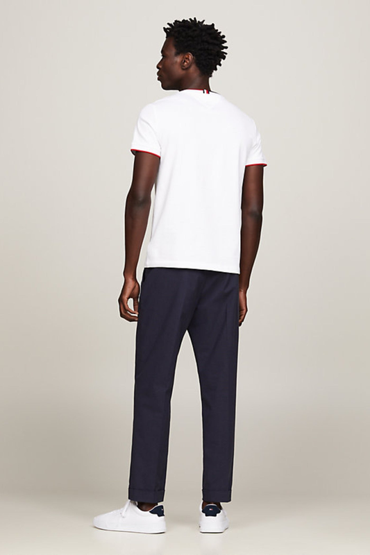 Rwb tipped pique tee-null