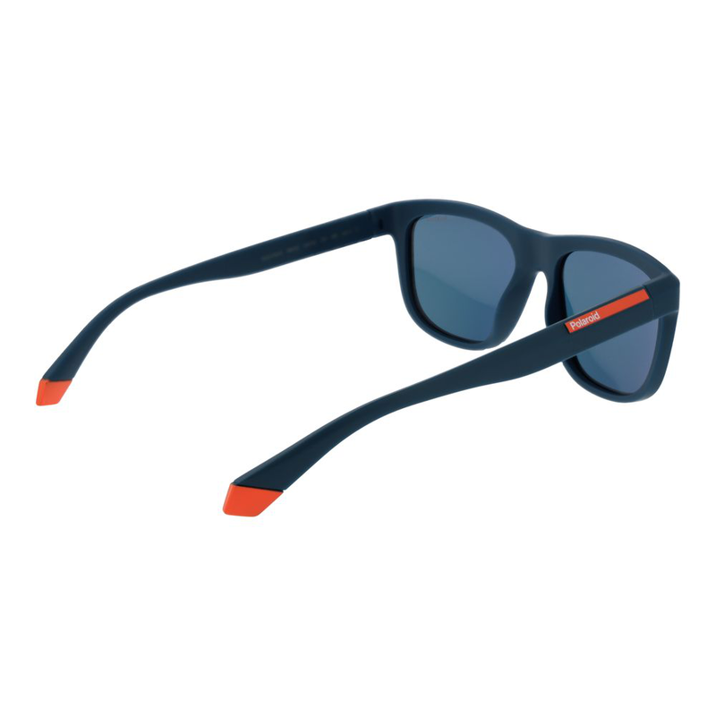 Blue plastic sunglasses-null