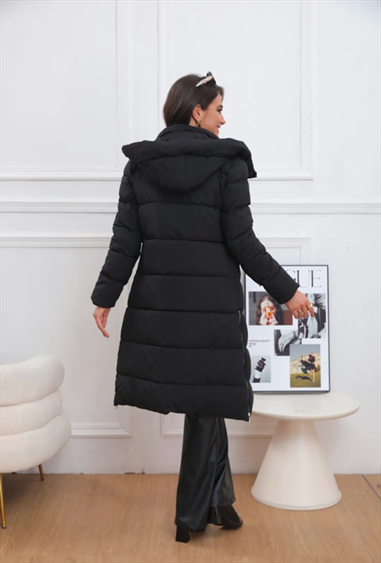 Long down jacket-null