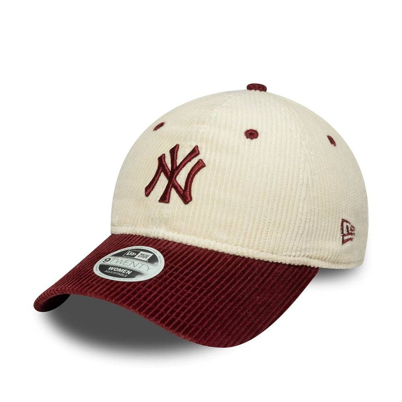New era wmns block cord 9twenty new york yankees adjustable cap-null