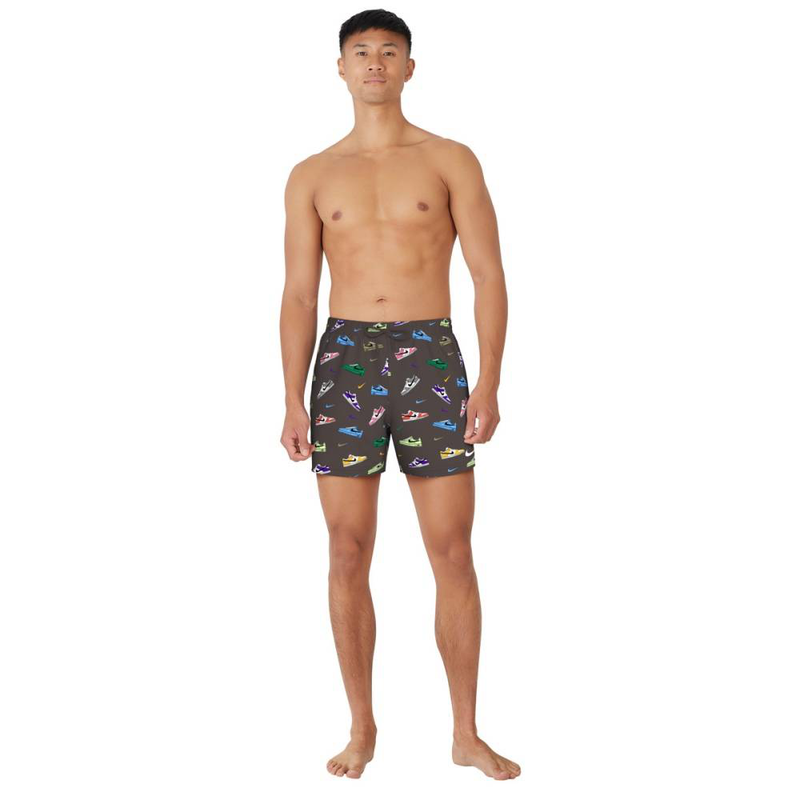 Multi print mens 5" volley swimshort-null