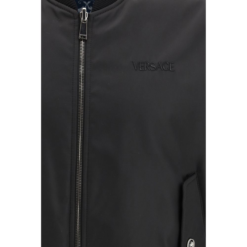 Black polyamide bomber-null