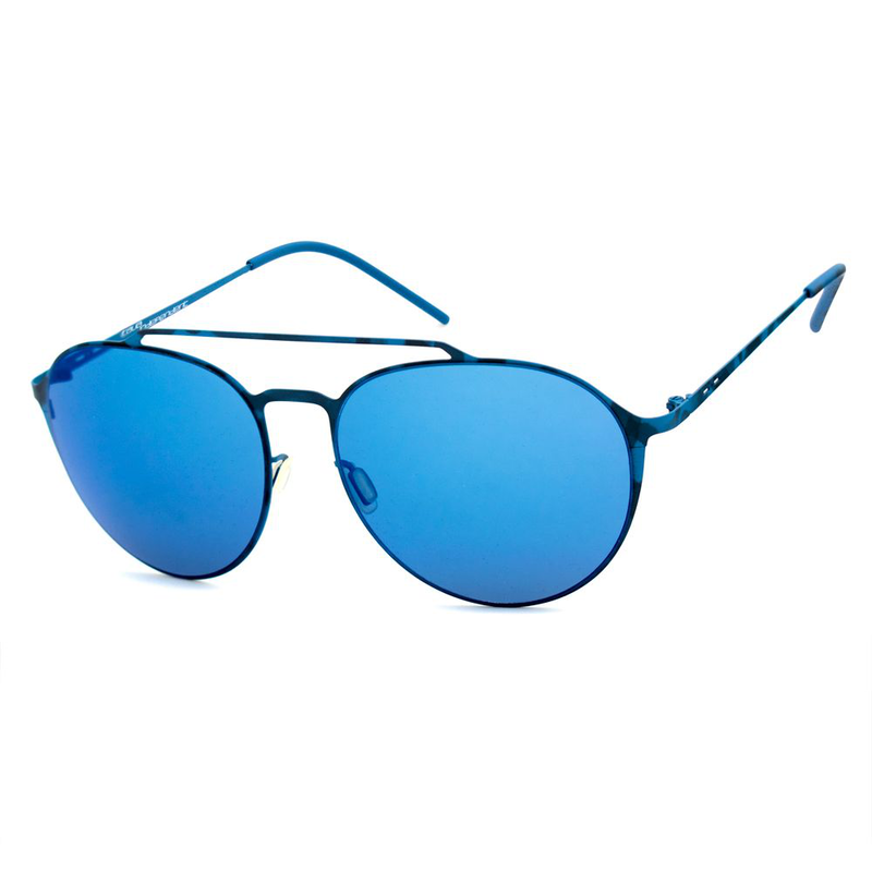 Blue metal sunglasses-null