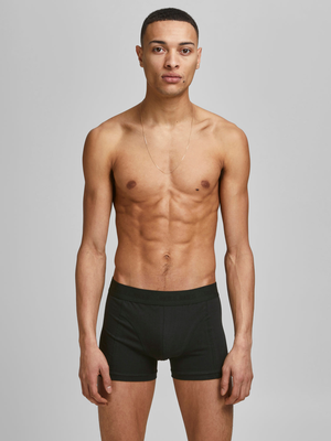 Jacwaistband trunks, Black, medium